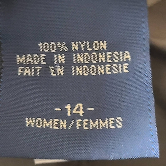 EXOFFICIO Convertible Zip Off Travel Pants Putty Gray Women's 14 - Picture 13 of 14